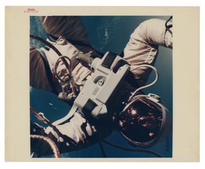 Lot #7092 Gemini 4: Ed White Original 'Type 1' Photograph