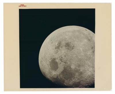 Lot #7206 Apollo 8 Original 'Type 1' Photograph
