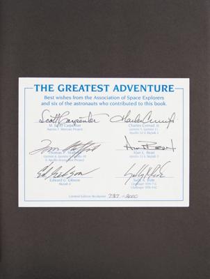 Lot #7566 Astronauts Signed Book with Carpenter, Conrad, and Bean - Image 2