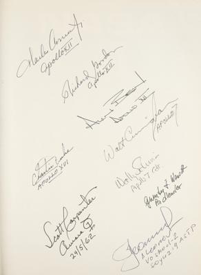 Lot #7567 Astronauts Signed Book with Conrad, Bean, and Duke - Image 2