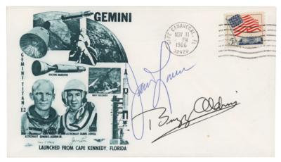 Lot #7089 Gemini 12 Signed 'Launch Day' Cover
