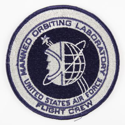 Lot #7085 Karol Bobko's Manned Orbiting Laboratory (MOL) Flight Crew Patch
