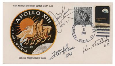 Lot #7351 Apollo 13 Signed Limited Edition Cover — From the Fred Haise Personal Archive