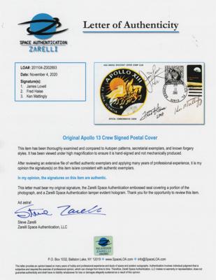 Lot #7351 Apollo 13 Signed Limited Edition Cover — From the Fred Haise Personal Archive - Image 3