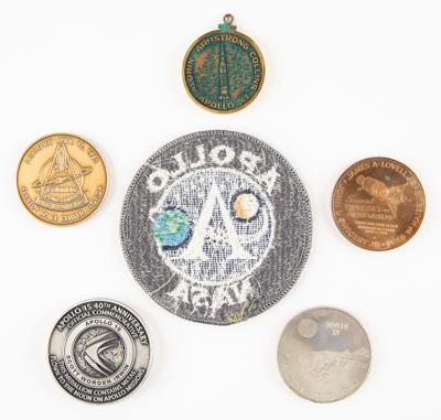 Lot #7469 Al Worden's (5) NASA Commemorative Medals - Image 2