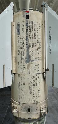 Lot #7762 Bullpup Missile Fin Can and Tail - Image 2
