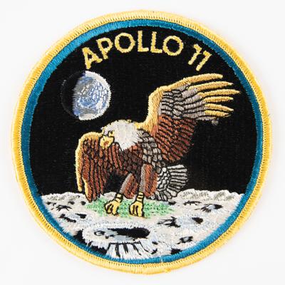 Lot #7289 Michael Collins's Apollo 11 Bio Patch