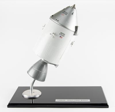 Lot #7742 Apollo Command and Service Module Model Built by MSFC
