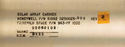Lot #7676 Space Shuttle Hubble Space Telescope Solar Array Carrier (SAC) Isolator Assembly - Image 4