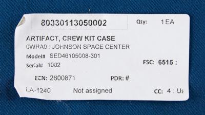 Lot #7623 Norm Thagard's Space Shuttle Crew Kit Case Assembly - Image 10