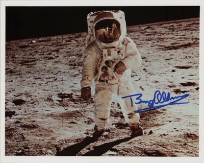 Lot #7297 Buzz Aldrin Signed Photograph