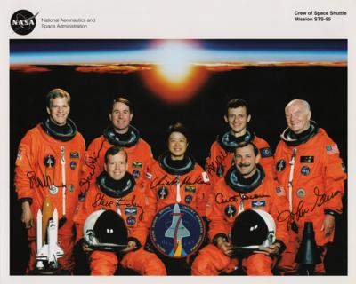 Lot #7667 STS-95 Signed Photograph