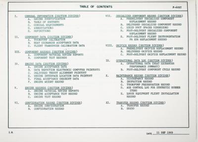 Lot #7146 Rocketdyne F-1 Engine Calibration and Clearance Report - Image 3