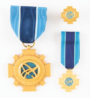 Lot #7228 Jim McDivitt's NASA Distinguished Service Medal