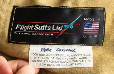 Lot #7329 Charles Conrad's Personally Owned and Worn McDonnell Douglas Coveralls - Image 3