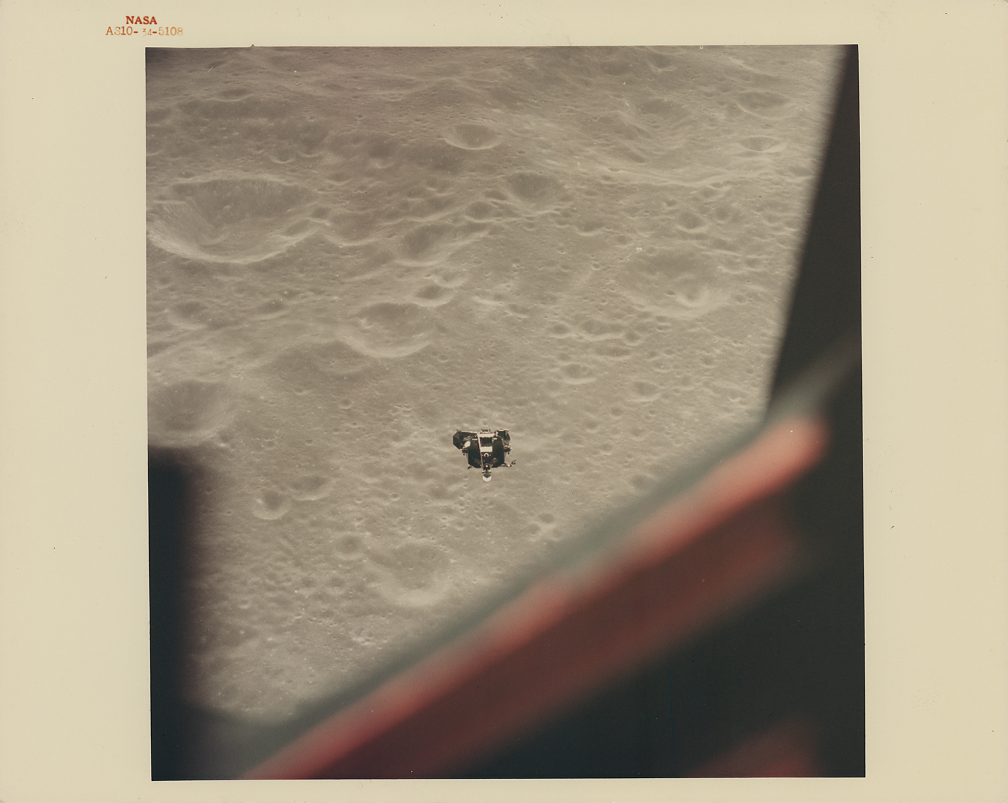 Lot #7252 Apollo 10 Original 'Type 1' Photograph