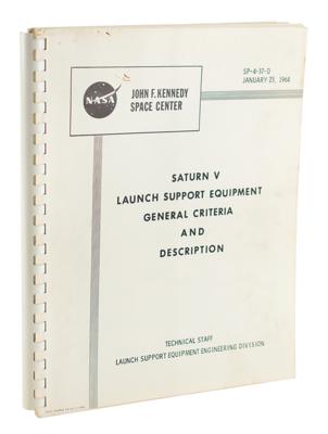 Lot #7173 Saturn V Launch Support Equipment General Criteria and Description Manual - Image 1