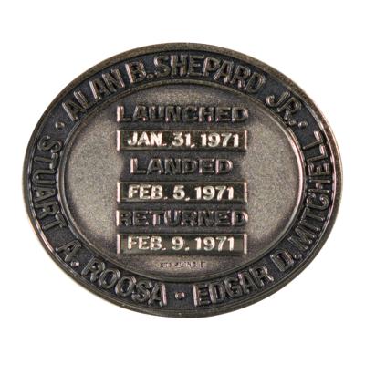 Lot #7405 Apollo 14 Robbins Medallion (Attested as Flown and from the Collection of Buzz Aldrin) - Image 2