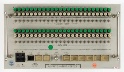 Lot #7128 NASA Discrete Output Control Panel