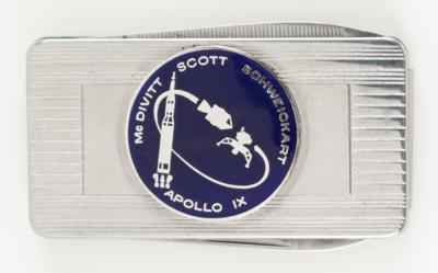 Lot #7240 Jim McDivitt's Apollo 9 Money Clip