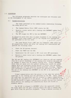 Lot #7142 Apollo Lunar Landing Mission Descent Phase Techniques Report Draft - Image 6