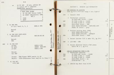 Lot #7153 Apollo Block II CSM Preliminary Flight Crew Abbreviated Checklist - Image 4