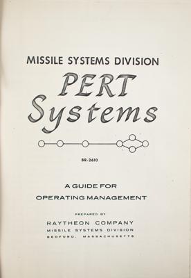 Lot #7167 Raytheon PERT Systems: Missile Systems Division Manual - Image 2