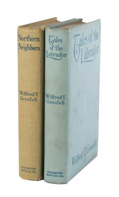 Lot #194 Wilfred T. Grenfell (2) Signed Books with Sketches - Image 4