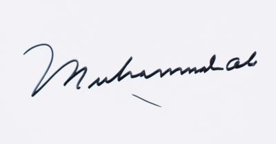 Lot #726 Muhammad Ali Signed Oversized Photograph by John Stewart  - Image 2