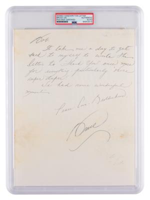 Lot #593 Bruce Lee Autograph Letter Signed to Robert Baker