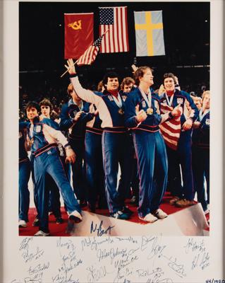 Lot #749 Miracle on Ice Team-Signed Photograph