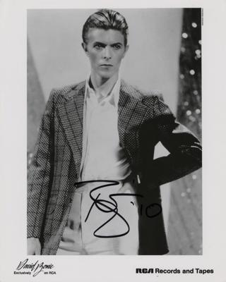 Lot #566 David Bowie Signed Photograph