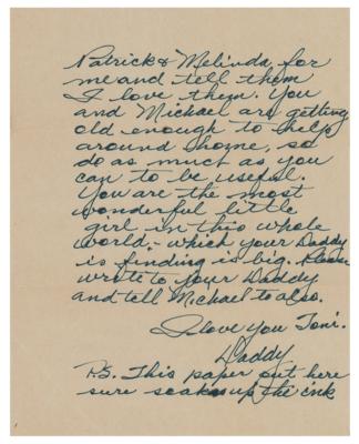 Lot #601 John Wayne Autograph Letter Signed - Image 2