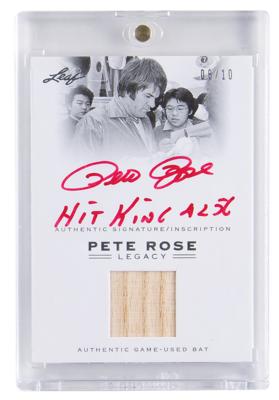 Lot #757 Pete Rose (3) Signed Items - Image 2