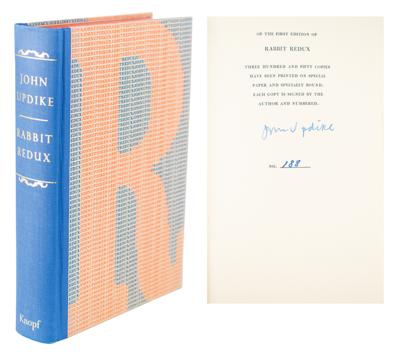 Lot #483 John Updike Signed Book