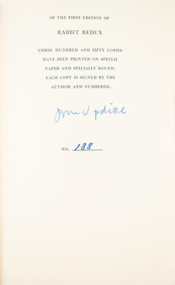 Lot #483 John Updike Signed Book - Image 2