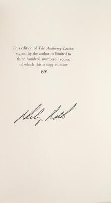 Lot #471 Philip Roth Signed Book - Image 2