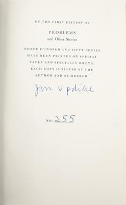 Lot #484 John Updike Signed Book - Image 2