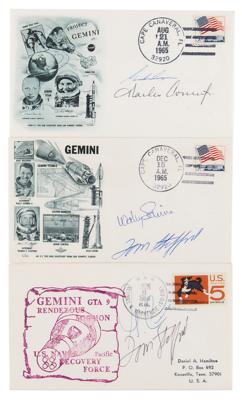 Lot #374 Project Gemini (3) Signed Covers