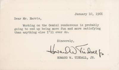 Lot #385 Bill Tindall Typed Letter Signed - Image 1