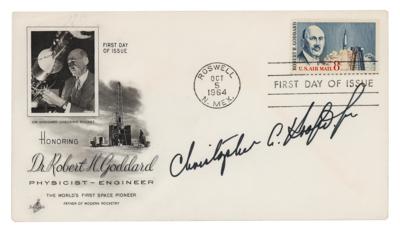 Lot #360 Christopher Kraft Signed First Day Cover - Image 1