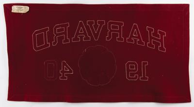 Lot #68 [John F. Kennedy] Harvard University Class of 1940 Banner - Image 2