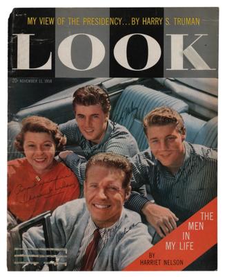Lot #672 The Nelsons Signed Magazine Cover