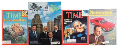 Lot #156 Automobile Executives (4) Signed Magazine Covers - Image 1