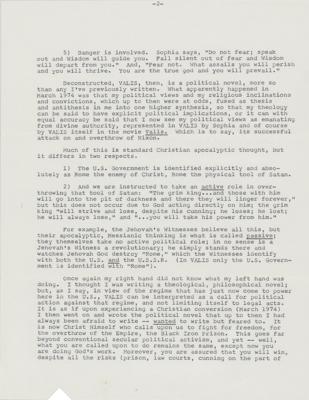 Lot #434 Philip K. Dick Typed Letter Signed - Image 2