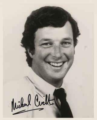 Lot #452 Michael Crichton Signed Photograph - Image 1