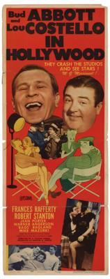 Lot #602 Abbott and Costello: Al Hirschfeld Signed Poster - Image 1