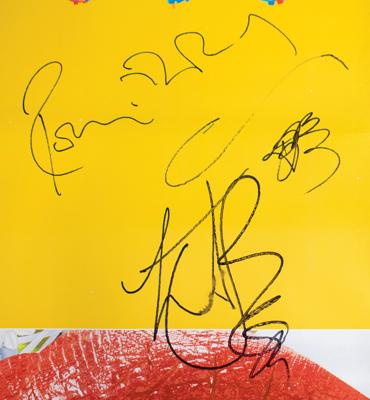 Lot #575 Rolling Stones Signed 2003 Licks World Tour London Concert Poster - Image 2
