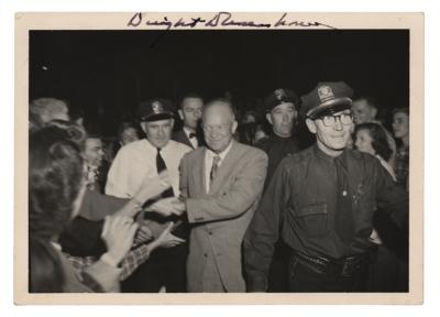 Lot #47 Dwight D. Eisenhower Signed Photograph