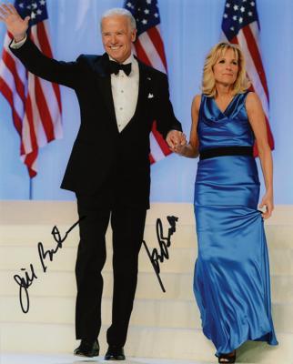 Lot #22 Joe and Jill Biden Signed Photograph - Image 1